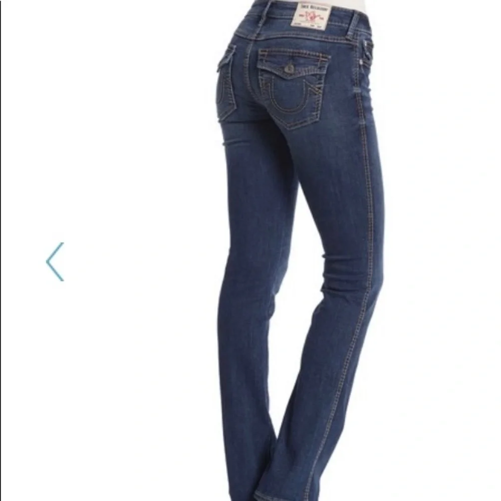 True Religion New Size 27 Dark Wash Billy Seat NWOT.​​​​​​​​​​​​​​​​​​​​​